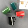 Caneca de café promocional personalizada para publicidade, xícara de cerâmica, xícara de leite, logotipo/padrão personalizável, atacado