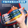 Bolsas Plásticas Transparentes Simples e Práticas para Arquivos para Estudantes Organizarem Livros Didáticos e Materiais de Estudo, Disponíveis em Estoque com Impressão