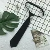 [Han Yi Nuo Meng] Cor Sólida Fosca Gravata Preta Grátis Uniforme de Estudante Feminino Roupa de Trabalho jk Estilo Universitário 4 Cores