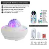 Altavoz Bluetooth LED Transfronterizo Luz de Atmósfera de Ritmo Musical Carga USB Interior Luz de Proyección de Cielo Estrellado Dinámico Aurora Boreal