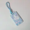 Porta-Cartão Rígido de Encaixe Abs Lanyard para Identificação de Estudante Porta-Cartão de Refeição Crachá Grande de Trabalho Porta-Cartão de Ônibus Cartão do Campus