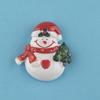 Imán para refrigerador de Navidad personalizado imán de decoración navideña creativa imán de muñeco de nieve juego de imanes pegatinas magnéticas de regalo