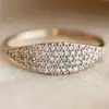 Anillos de Zirconia de Moda y Elegantes, Más Vendidos en Temu Aliexpress, Populares en Europa y América, Anillos de Boda y Compromiso al por Mayor