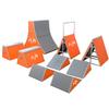 Combinação de Equipamentos de Parkour Infantil Equipamento de Treinamento Físico Infantil Parkour Nove Peças Defletor de Parkour Equipamento de Treinamento de Parkour