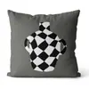 Cojines Decorativos para Sofá con un Toque de Lujo, Estilo Vintage Wabi-Sabi, Cojines Minimalistas en Blanco y Negro, Jarrón de Plantas, Cojines Geométricos para Mesita de Noche, Venta al por Mayor