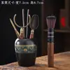 Ceremonia del Té Seis Caballeros Set: Colección Completa de Accesorios para Kung Fu Tea, Herramientas para Preparar Té, Pinzas para Té, Aguja para Té, Cuchillo y Bolígrafo