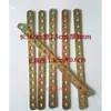 Soporte de Aire Acondicionado para Coche Barra de Hierro para Fijación de Condensador Añadido Soporte de Fijación con Placa Perforada Ventilador con Agujeros Hierro Plano