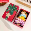 Enfeites de Árvore de Natal de Tricô Mais Vendidos no Exterior, Decorações de Natal Criativas de Crochê e Enfeites de Natal Festivos
