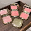 Maquillaje Kakashow Rubor Horneado Suave de Gradiente con Brillo Fino, Rubor Realzador de Color y Contorneador
