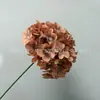 Hortênsia Artificial Sem Folhas de Haste Única 90 Peças Arranjo de Flores para Casamento Decoração Base para Parede de Flores Hortênsia Flor Atacado Materiais Florais Transfronteiriços