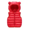 Chaleco de Bebé Algodón Relleno Otoño e Invierno Chaleco de Hombro para Niñas Chaleco Ligero Casual Chaqueta Estilo Western para Niños