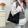 Bolso tote de moda de gran capacidad, nuevo de moda primavera 2026, alta calidad, texturizado, versátil, simple, para hombro y cruzado