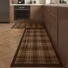 Tapetes de Cocina Maillard Personalizables, Absorbentes de Agua, Absorbentes de Aceite, Antideslizantes, de Fácil Cuidado, Resistentes al Desgaste, Tapetes de Piso de Tierra de Diatomeas