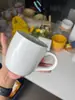 [pequeno defeito] pires de xícara de cerâmica solitário estilo ins xícara de café retrô cor sólida nórdica xícara de água doméstica