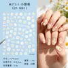 Adesivos de Unha 5D para Crianças Adesivos de Nail Art em Relevo Ursinho Coração Estrela de Cinco Pontas Decalques Decorativos Adesivos Fofos de Recompensa