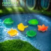 Micro-Paisagem Criativa Estéreo Folhas Artificiais Flutuantes Decoração DIY Acessórios para Pendurar Fotografia de Jardinagem Paisagismo Pequenos Ornamentos
