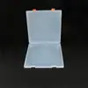 Caja de Almacenamiento de Plástico PP Transparente, Información, Factura, Caja de Colección de Archivos, Caja de Muestras y Organización, Caja Cuadrada, Fácil de Transportar
