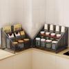 Estante de Almacenamiento de Cocina Estante Multifuncional para Condimentos de Escritorio Estante Ajustable Estante de Almacenamiento de Condimentos de Múltiples Capas Estante de Almacenamiento de Encimera