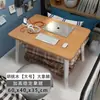 Escritorio de computadora extra alto y grande, adecuado para uso en dormitorios, mesa pequeña plegable, escritorio, dormitorio de estudiante, de pie, uso doméstico simple.