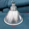 Pantalla de Lámpara Gruesa de LED con 6.5 Agujeros y Núcleo de Cobre, Cubierta Reflectante de Aluminio Industrial y Minera, Poste de Lámpara con Cable Colgante, Cadena Colgante para Almacén de Fábrica