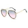 Óculos de Sol de Novo Estilo para Mulheres para Viagens ao Ar Livre e Direção, Viseiras Solares Anti-UV, Óculos de Sol de Estilo Fashion para Dirigir
