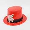 Sombrero de Copa Sencillo con "Feliz Año Nuevo" Impreso Sombrero de Plástico PVC para Fiesta de Año Nuevo, Hecho a Medida Directamente del Fabricante