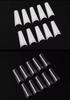 Arte de Uñas Ultra-delgado 500 Transfronterizo Nuevo Europeo y Americano Arte de Uñas Francés Pegado Completo Pegado Medio Uñas Puntiagudas