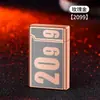 Encendedor de Metal a Prueba de Viento Fuego Rojo Creativo de Dos Colores Tipo Empuje Inflable Personalizado Encendedor Regalo para Niños