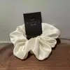 Scrunchie de Gasa de Color Sólido Simple y Elegante Malla para Cola de Caballo Cuerda para el Cabello Banda Elástica Accesorio para el Cabello