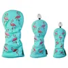 Cubierta para Palo de Golf Flamingo Impermeable Tela Pu Forro de Felpa Cuadrada en Forma de L Cubierta para Putter 135Ut Cubierta para Palo de Madera