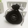 Bolsa de joyería negra al por mayor bolsa de terciopelo bolsa con cordón bolsa de almacenamiento bolsa de cosméticos para joyería suministro de fábrica