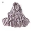 Bufanda Larga de Satén con Estampado de Margaritas de Seda Bufanda Jacquard de Satén Chal Turban Silky Malayo Indonesio