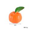 Mini comida y modelo de juego simulación accesorios de fruta PVC fresa rodaja de limón piña fruta falsa colgante colgante para mochila escolar