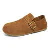 Sandálias Birkenstock masculinas estilo retrô para primavera e outono, novos modelos, sapatos casuais slip-on para atividades ao ar livre para jovens, atacado