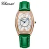 Reloj de Moda Trendy para Mujer Dawnlight con Barril de Vino y Diamantes, con Calendario, Resistente al Agua, Reloj de Cuarzo para Transmisión en Vivo Transfronteriza del Fabricante