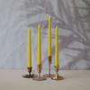 25cm Color Morandi Varilla Cónica Cera Boda Fiesta Fiesta Decoración del Hogar Cena a la Luz de Velas Vela Larga Paquete de 4