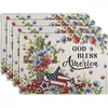 Nuevos Manteles Individuales Estampados Digitalmente Florales de Verano para Restaurantes Nórdicos y Occidentales, Manteles de Mesa Antideslizantes y Aislantes del Calor, Directo del Fabricante