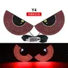 Nueva Luz Decorativa LED para Coche Ojo de Diablo Modificada Luz Ojo Grande Kazilan Decoración Personalizada 11 Modos USB
