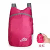 Mochila deportiva de viaje portátil de alta gama para mujer, gran capacidad, plegable y resistente al agua, bolsa escolar para estudiantes