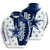 Sudadera con capucha y estampado digital 3D de los New Orleans Saints de la NFL para hombre, transfronteriza con Europa y Estados Unidos