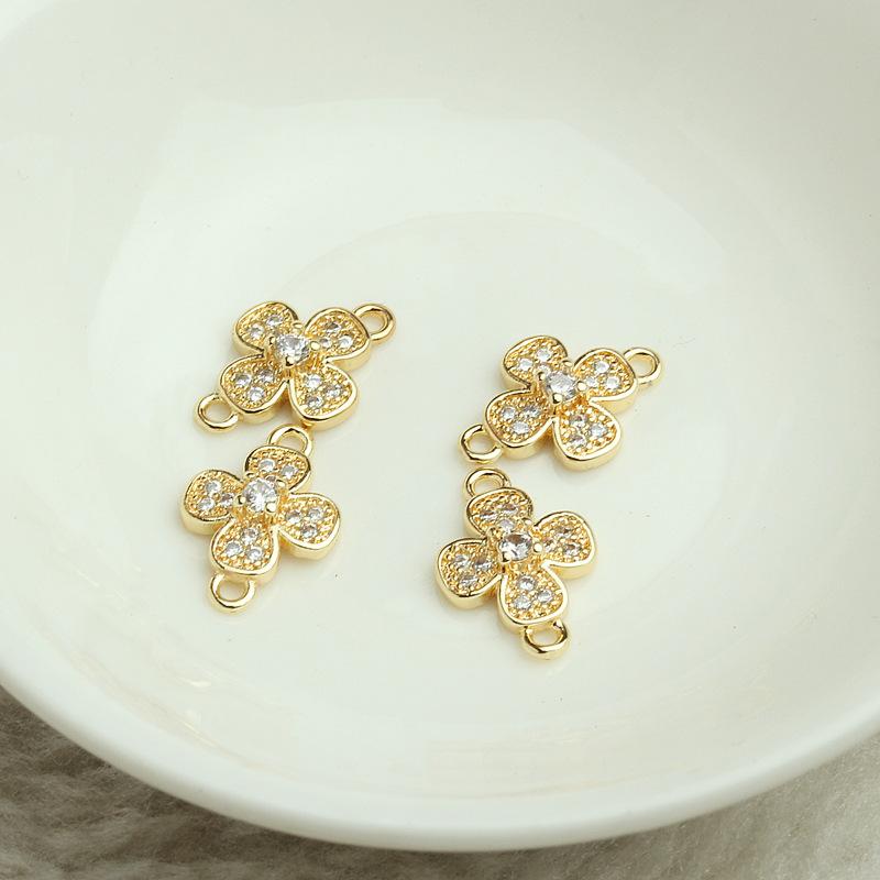 四叶草双圈吊坠05