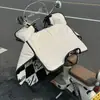Cobertura Antivento para Veículo Elétrico Modelo Novo 2025, Feita de Veludo de Leite, Espessada, Impermeável, Antivento, Totalmente Fechada para Patinetes Elétricos