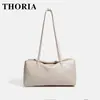 Bolso de bolos estilo coreano para otoño/invierno, un bolso de hombro nuevo, de gran capacidad y versátil para el trabajo diario, adecuado para ventas transfronterizas, y un bolso Boston a la moda