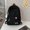 Mochila Casual de Color Sólido Estilo Ins Japonés para Estudiante de Secundaria y Preparatoria Bolsa Escolar para el Campus Diseño de Nicho Mochila Ligera