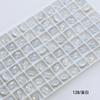 Taladro de uñas Dongzhou de 8 x 6 mm, pequeño cojín K9, taladro de punta inferior, accesorios de joyería para bricolaje, taladro de uñas de ángulo redondo cuadrado largo, súper flash