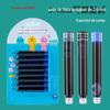 8 Cartuchos Universais de 3,4 mm com Tinta Não Térmica Multi-Cor Opcional Preto Tinta Apagável para Aluno do Ensino Fundamental Azul