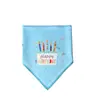 Toalla de Saliva Triangular para Perro con Dibujos de Mascotas para Cumpleaños, Bufanda para Mascota, Accesorios para Mascotas, Suministros para Mascotas