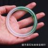 Pulseira de Quartzoite Jade Fina Redonda Tipo Gelo, Alternativa de Jade para Mulheres, Pulseira de Jade Cor Violeta Atacado