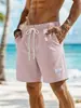 2026 Comércio Exterior Transfronteiriço Amazon Aliexpress Shorts Verão Novo Esportivo Casual Cordão Bolso Cor Sólida Shorts