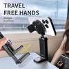 Soporte para Teléfono Móvil para Viajes Transfronterizos Magnético Plegable Almacenamiento Soporte Portátil para Aviones, Trenes de Alta Velocidad y Dramas